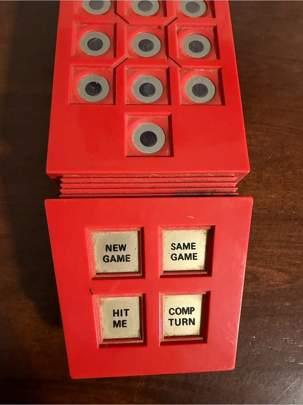 Vintage 1978 Merlin Electronic Handheld Game Parker Brothers Tested Works